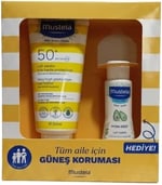 mustela Güneş Losyonu SPF50 200 ml + mustela Hydra Bebe 100 ml