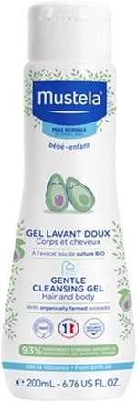 Mustela Mustela Normal Ciltler için Yenidoğan Şampuanı 200 ml 1 Paket