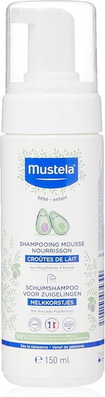 Mustela Yenidoğan Bebek Köpük Şampuan 150 ML