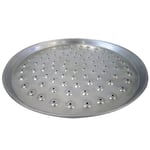 Mutfak Delikli Alüminyum Pizza Tepsisi Tavası 42 cm
