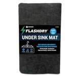 Mutfak Dolabı için Lavabo Altında FlashDry Mat Astar - Su Geçirmez, Kaymaz, Yapışmaz, Yüksek Emici, Makinede Yıkanabilir, Dayanıklı Tasarım, Sızıntılara ve Dökülmelere Karşı Korur, 24