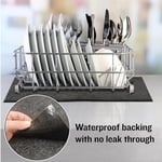 Mutfak Dolabı için Lavabo Altında FlashDry Mat Astar - Su Geçirmez, Kaymaz, Yapışmaz, Yüksek Emici, Makinede Yıkanabilir, Dayanıklı Tasarım, Sızıntılara ve Dökülmelere Karşı Korur, 24