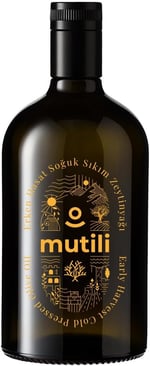 Mutili Natürel Sızma Zeytinyağı, Erken Hasat & Soğuk Sıkım, 500 ml