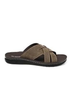 Muya 31318 M Tiger Casual Günlük Kahverengi Erkek Terlik