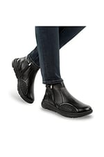 Muya Helix Anatomik Taban Topuk Dikeni Hakiki Deri Halluks Valgus Kemik Çıkıntısına Uygun Erkek Bot
