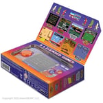 My Arcade Data East Pocket Player: 308 Önceden Yüklenmiş Retro Oyunlarla Taşınabilir Oyun Sistemi, 2.7 inç Renkli Ekran, Hoparlörler (DGUNL-4127),Mor