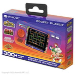 My Arcade Data East Pocket Player: 308 Önceden Yüklenmiş Retro Oyunlarla Taşınabilir Oyun Sistemi, 2.7 inç Renkli Ekran, Hoparlörler (DGUNL-4127),Mor