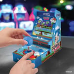 My Arcade Sonic Joystick Player: Sonic The Hedgehog Retro Video Oyun Konsolu, Çocuklar ve Yetişkinler için Oyunlar, 2 Oyunlar 1, Sega Klasik Oyun Salonları, 3.5  - Seçenekler: Sonic, Galaga Kırmızı JS