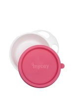 Mycey Kapaklı Mama Tabağı - Pembe