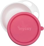 Mycey Kapaklı Mama Tabağı - Pembe