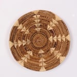 Mylamp Kaunos 60x14 Cm Çap- Doğal Abaka Duvar Tabağı
