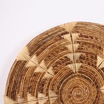 Mylamp Kaunos 60x14 Cm Çap- Doğal Abaka Duvar Tabağı