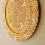 Mylamp Sumba Elegance Rattan Duvar Tabağı 80x6 Cm