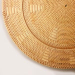 Mylamp Sumba Elegance Rattan Duvar Tabağı 60x6 Cm