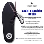 N20 Yumuşak Ergonomik Tabanlık,Rahat Tabanlık,Konfor Tabanı,Darbe Emici,İç Taban,Erkek,Kadın,Siyah
