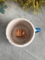 Nahl Kupa, El Yapımı Seramik Kupa, Düğün, Doğum Günü, Bebek Mevlidi, Ev Açılışı Hediyesi
