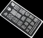 Nail Art Stamping Baskı Plakası