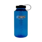 Nalgene 078701_Sustain_Geniş Ağız_İçecek Şişesi_1_Litre, Mavi