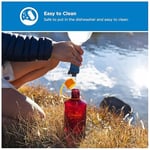 Nalgene EH Sustain içecek şişesi, gri, 1 l - Seçenekler: 0.9 Liters, 1 L, 1 Liters