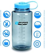 Nalgene Plastik şişe 'Sipper' şişe eki