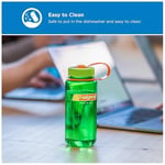 Nalgene Sustain Tritan BPA İçermeyen Su Şişesi%50 Plastik Atıktan Elde Edilen Malzemeden Üretilmiştir, 473 ml, Geniş Ağız, Kot