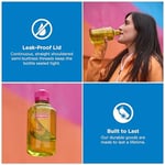Nalgene Sustain Tritan BPA İçermeyen Su Şişesi,%50 Plastik Atıktan Elde Edilmiş Malzemeden Üretilmiştir, 16 oz, Dar Ağız, Mocha