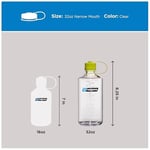 Nalgene Üniseks Gençlik EH Sustain Şişesi, Şeffaf, 1 Litre