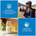 Nalgene Üniseks Gençlik WH Sustain Şişesi, Şeffaf, 1 Litre