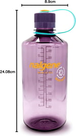 Nalgene Üniseks – Yetişkin EH Sustain içecek şişesi, patlıcan, 1 l - Seçenekler: Tek kişilik, Şişe