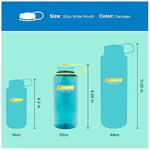 Nalgene Üniseks – Yetişkin Geniş Ağızlı Sustain Şişe - Seçenekler: 0.9 Liters, 1 L, 1 Liters