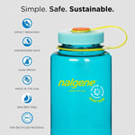 Nalgene Üniseks – Yetişkin Geniş Ağızlı Sustain Şişe - Seçenekler: 0.9 Liters, 1 L, 1 Liters