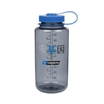 Nalgene WH Sustain Happy Gene içecek şişesi, gri, 1 l