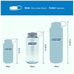 Nalgene WH Sustain su şişesi Seafoam 1 l, plastik