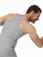 Namaldı 2 Adet Gri Renk Ribana Sporcu Atlet Gri L