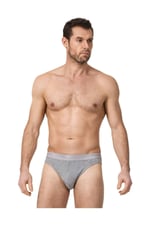 Namaldı 5 Adet Gri Renk Spor Slip Külot Gri L