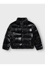 Name it Kız Çocuk Şişme Mont, Siyah, 10 Yaş