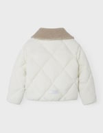 NAME IT Nkfmelbourne Unisex Çocuk Şişme Mont,Ekru 9 Yaş
