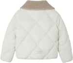 Name it Nkfmelbourne Unisex Çocuk Şişme Mont, Ekru, 10 Yaş