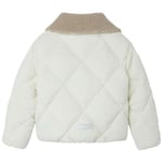 Name it Nkfmelbourne Unisex Çocuk Şişme Mont, Ekru, 10 Yaş