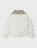 Name it Nkfmelbourne Unisex Çocuk Şişme Mont, Ekru, 8 Yaş