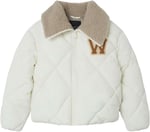 Name it Nkfmelbourne Unisex Çocuk Şişme Mont, Ekru, 10 Yaş
