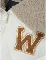 Name it Nkfmelbourne Unisex Çocuk Şişme Mont, Ekru, 10 Yaş