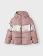 Name it Nkfmille Kız Çocuk Şişme Mont, Pudra, 6 Yaş