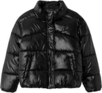 Name It Nkfmonna Puffer Jacket Çocuk Mont, Siyah, 13 Yaş