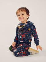 Name It NMMAAGE AVENGERS SWE PANTS BRU MAR Pantolon Erkek çocuk
