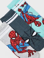 Name It NMMARN SPIDERMAN 3PK SOCK MAR Çorap Erkek Çocuk