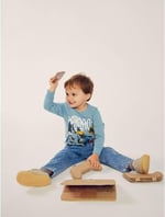 Name It NMMARNY LOONEY SWEAT BRU WAB Sweatshirt Erkek çocuk