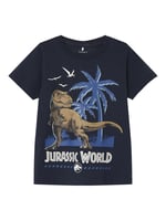 Name It NMMMARINO JURASSIC SS TOP BOX SKY Tişört Erkek çocuk