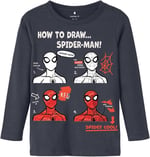 Name It NMMSEPP SPIDERMAN LS TOP MAR Tişört Erkek çocuk