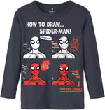 Name It NMMSEPP SPIDERMAN LS TOP MAR Tişört Erkek çocuk